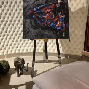 Superheroes 20 Superman,the most famous and popular of superheroes in comic books, is portrayed in this art collection by Kristel Bechara.Worlwide Delivery!