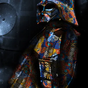 This painting is a representation of Darth Vader’s good and beauty by award winning artist Kristel Bechara. Worlwide delivery available!