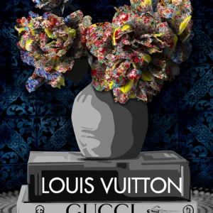 In this art collection, Kristel Bechara pays tribute to fashion icons-Gucci