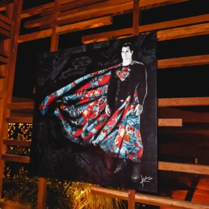 Superheroes 10 Superman,the most famous and popular of superheroes in comic books, is portrayed in this art collection by Kristel Bechara.Worlwide Delivery!