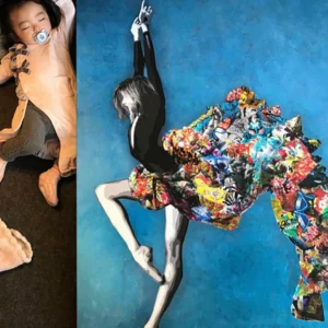 Earthly Grace 29 The Spanish Ballerina, portrayed by the award winning artist Kristel Bechara, is bold yet gentle and full of grace