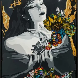 Agape 12 This "Agape" canvas artwork by Kristel Bechara is an ode to that emotion and welcomes us to give it a try. Check it here!