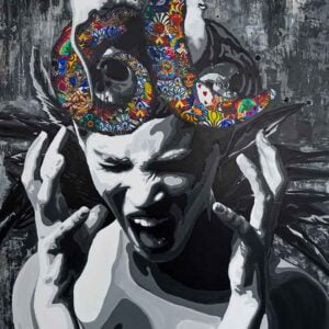 Kristel Bechara- Atonement- 80x100cm