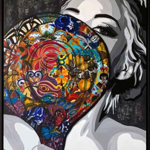 Prudence 7 Contemporary painting by Kristel Bechara-Prudence