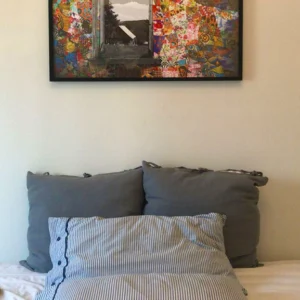 Garden of Life 16 Window with a View is a painting from the Garden of Life art collection by award winning artist Kristel Bechara