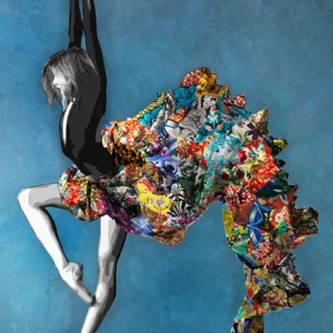 The Spanish Ballerina, portrayed by the award winning artist Kristel Bechara, is bold yet gentle and full of grace