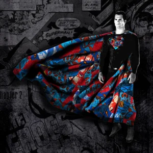 Superman,the most famous and popular of superheroes in comic books, is portrayed in this art collection by Kristel Bechara.Worlwide Delivery