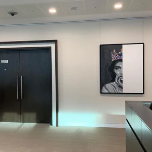 Ask a Woman 42 This "Lion" painting of the ask a woman art collection by Kristel Bechara, exudes feminism and the quest for equality. Worlwide shipping!