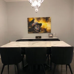 Mystic Voices 50 In this painting, Kristel Bechara emphasises the beauty of the Golden Mean's symbolic relevance to moderation and balance. Worlwide shipping!