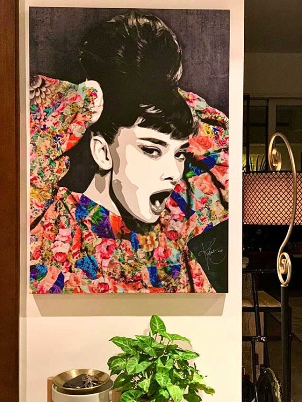 Audrey Painting | Contemporary Art | Kristel Bechara