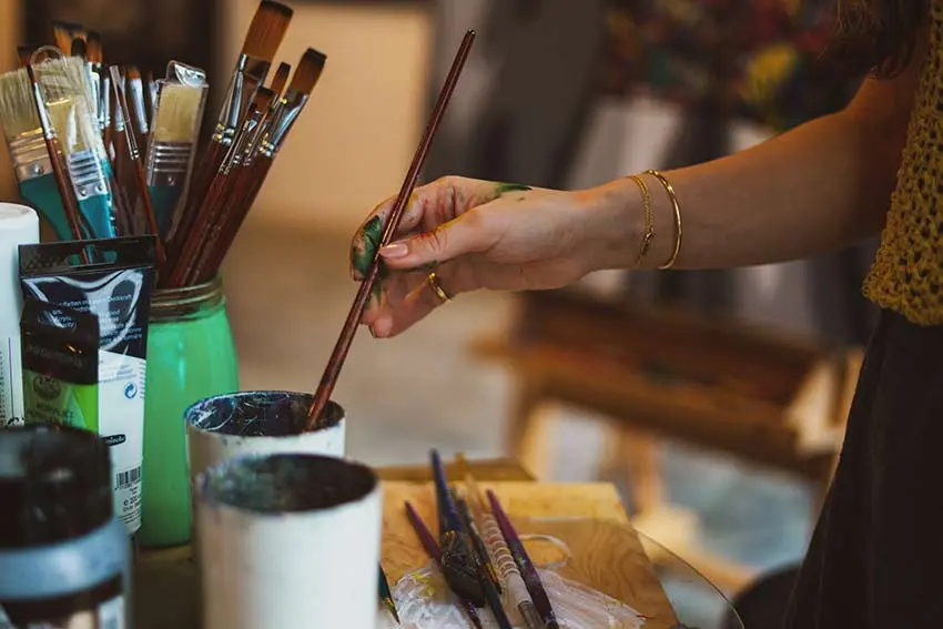Blog 3 Kristel Bechara shares the amazing wellbeing benefits of creating art and how having an art practice can perhaps transform your life!