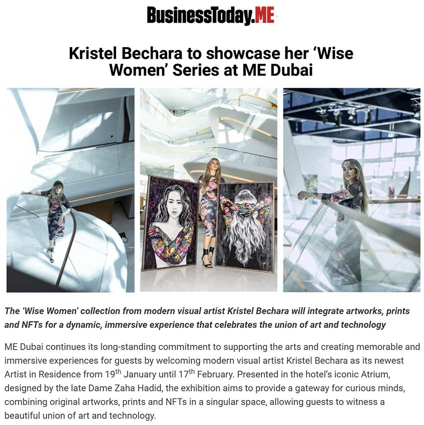 https://www.businesstoday.me/arts-lifestyle/kristel-bechara-to-showcase-her-wise-women-series-at-me-dubai-as-its-latest-artist-in-residence/