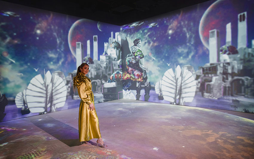 In the heart of the UAE, an immersive art experience awaits visitors seeking to delve into the captivating world of Kristel Bechara's artistic odyssey.