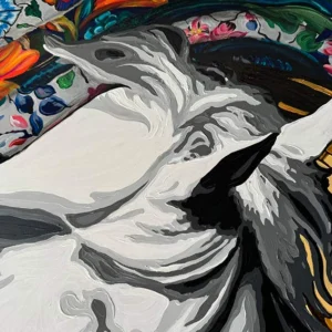 Selene’s Radiance: Empowering Lunar Grace 4 Selene-90x150cm-Zoom3-WEB