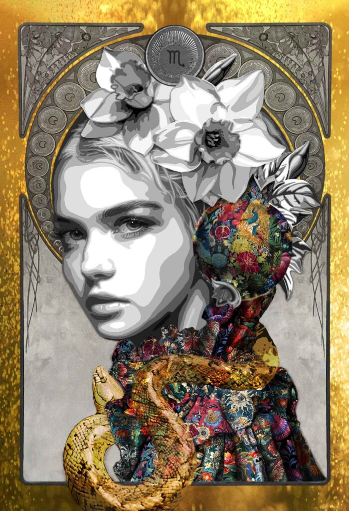 “Archetype of Scorpio ” (The Shadow Queen)